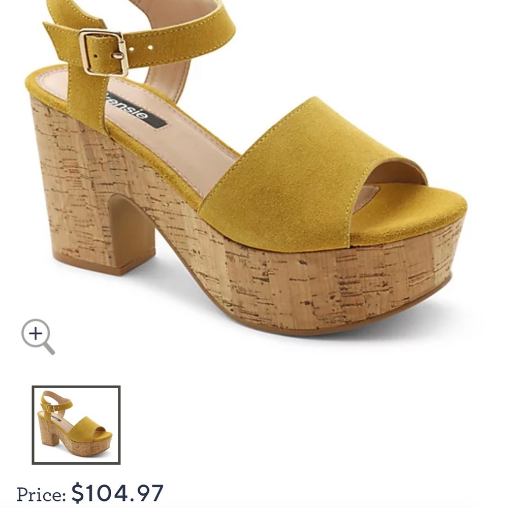 Cork shoe heel size 10 - Picture 3 of 3